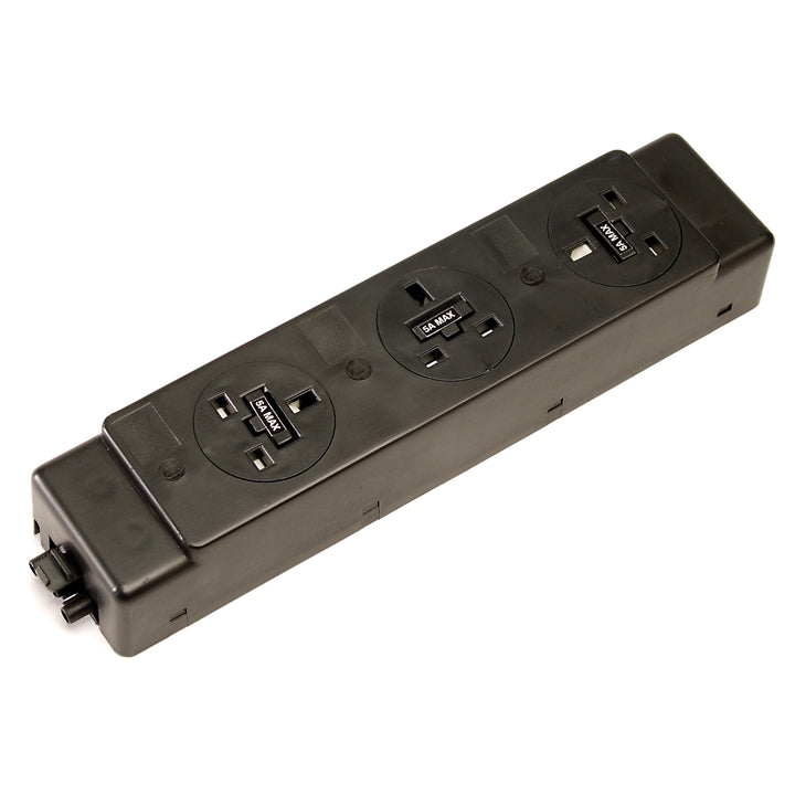 Under desk power bar 3UK