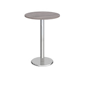 Pisa circular poseur table with round base