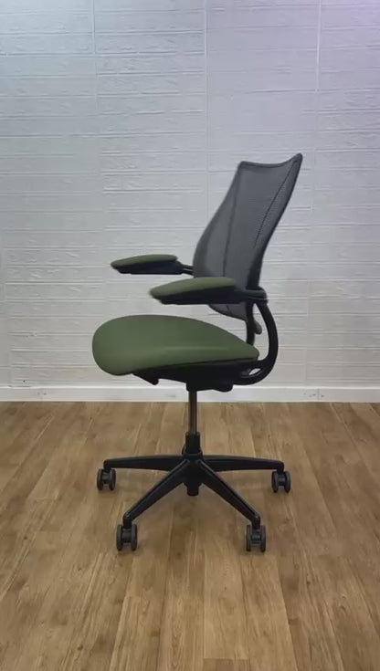 Humanscale Liberty office chair /Forest green fabric