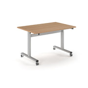 Rectangular flip top meeting table