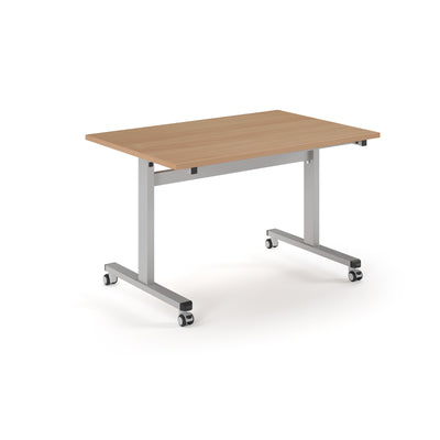 Rectangular flip top meeting table - PROFL12-S-B