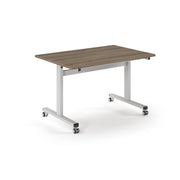 Rectangular flip top meeting table