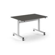 Rectangular flip top meeting table