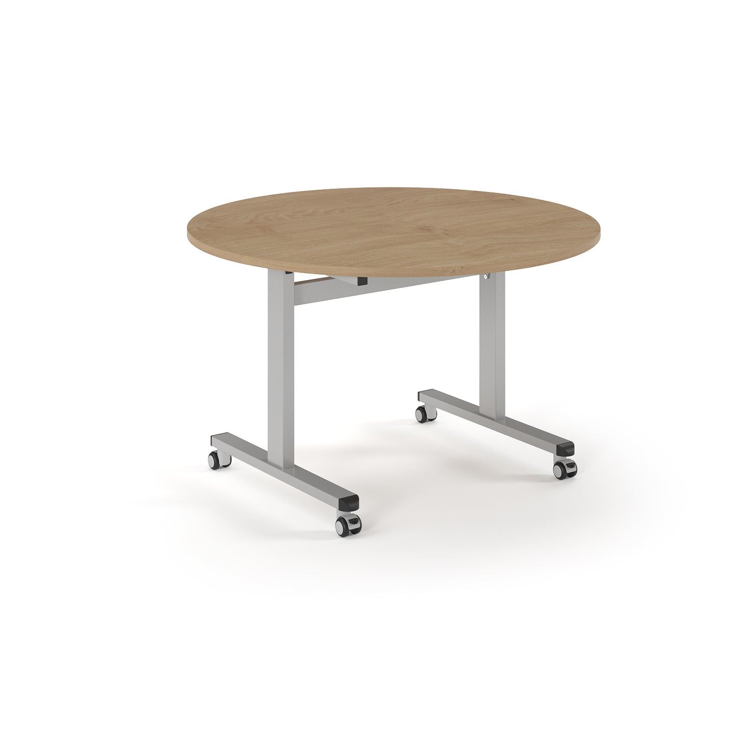 Circular flip top meeting table - PROFL12C-S-KO