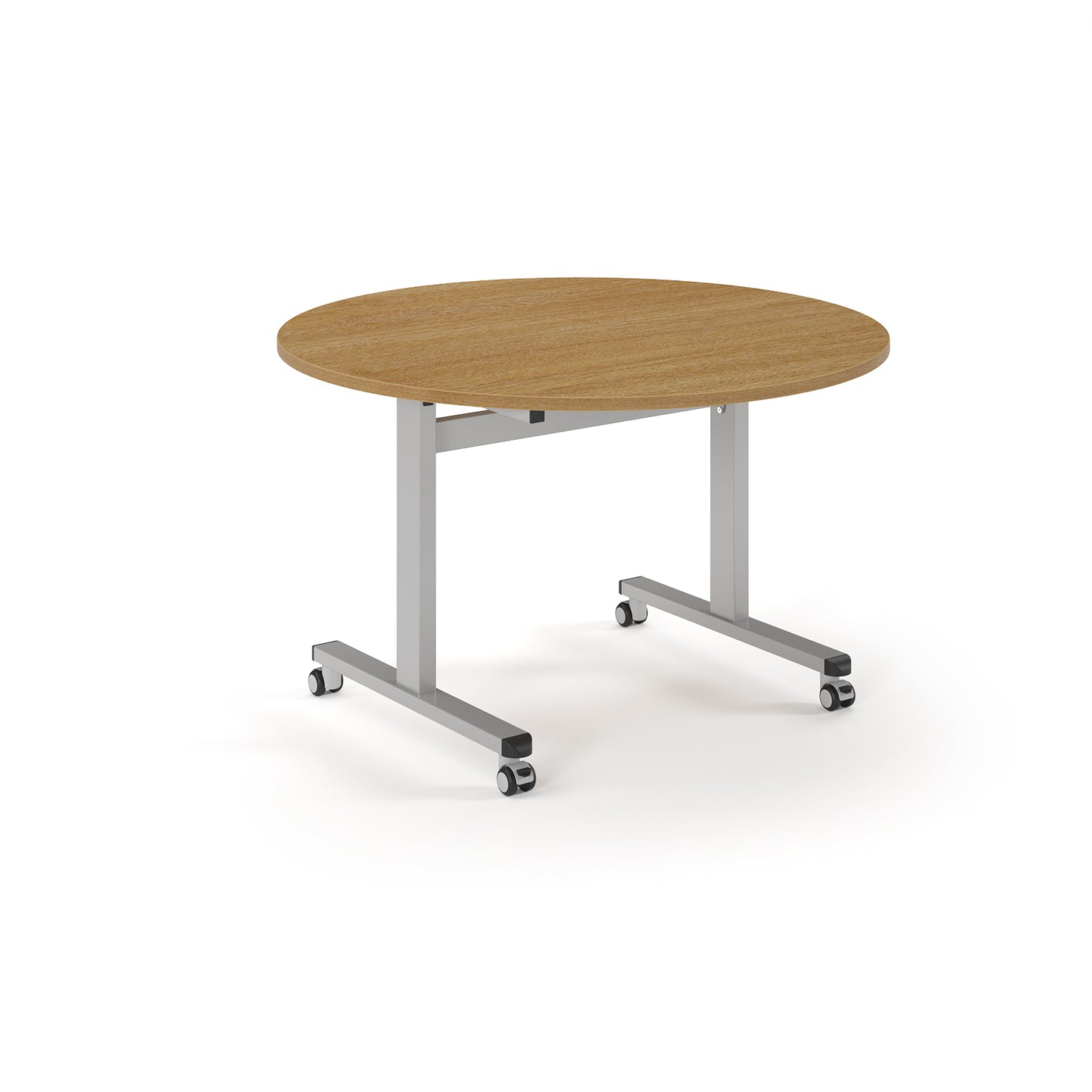 Circular flip top meeting table - PROFL12C-S-O