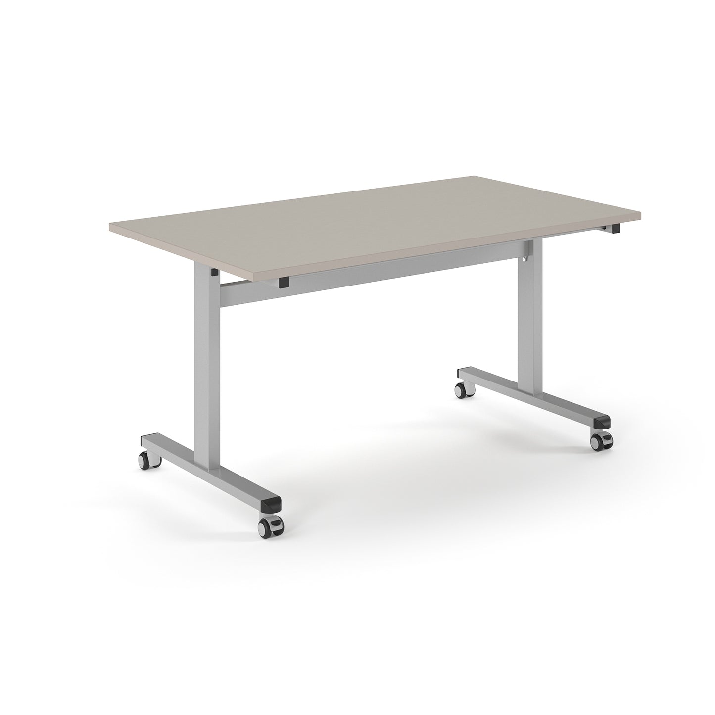 Rectangular flip top meeting table - PROFL14-S-LG