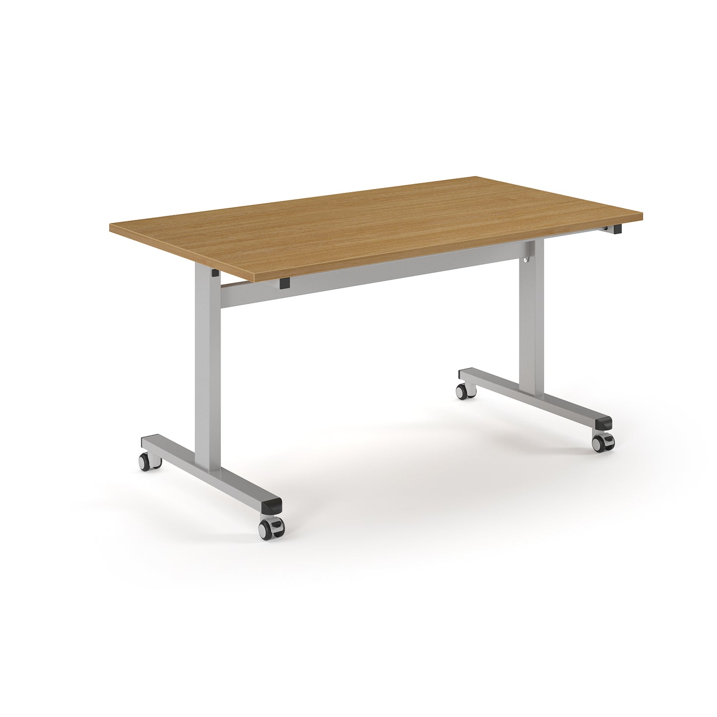 Rectangular flip top meeting table - PROFL14-S-O