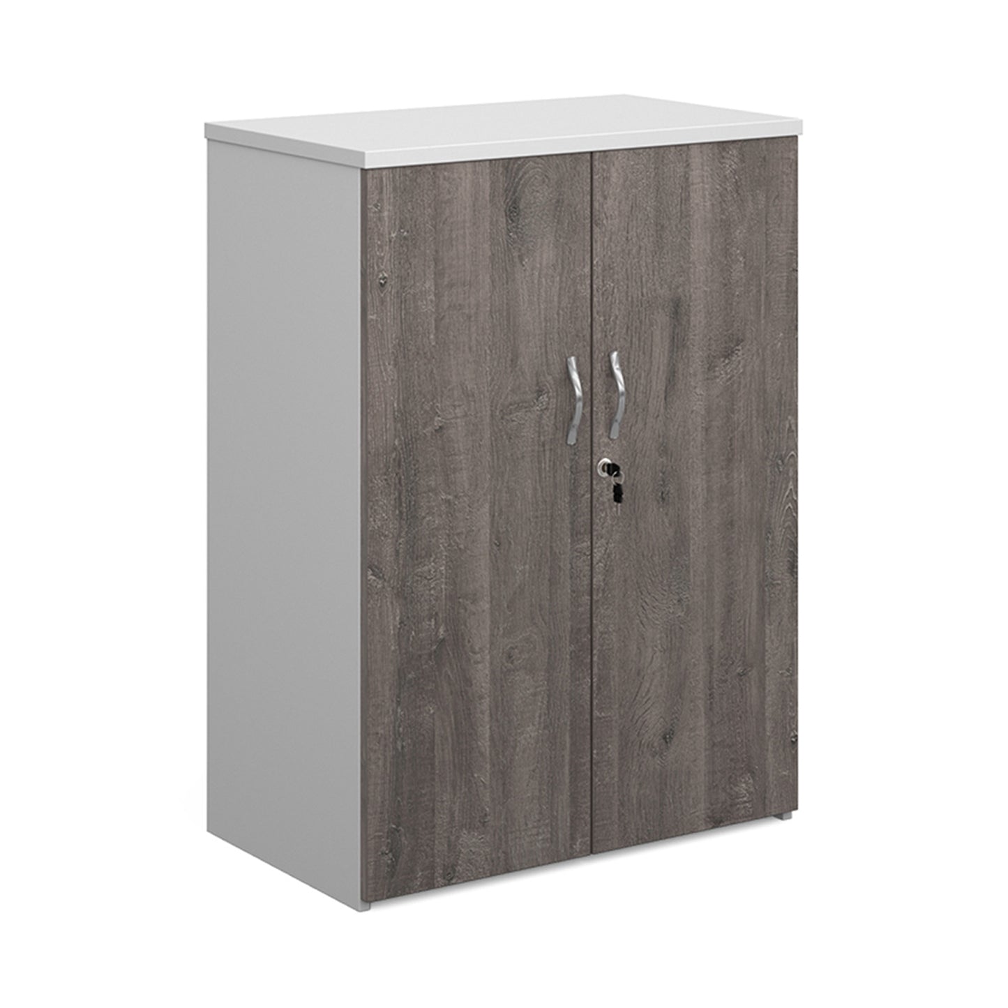Duo double door cupboard - R1090DD-WHGO