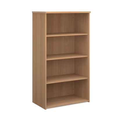 Universal bookcase with shelves