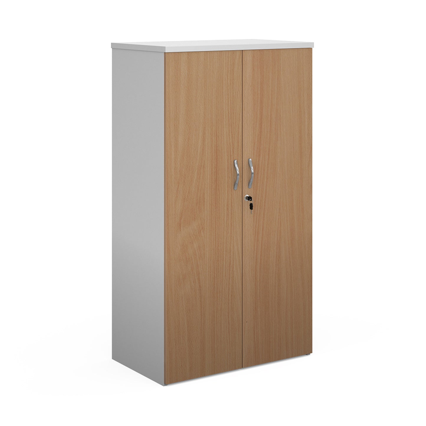 Duo double door cupboard - R1440DD-WHB
