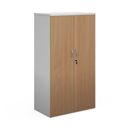 Duo double door cupboard - R1440DD-WHB