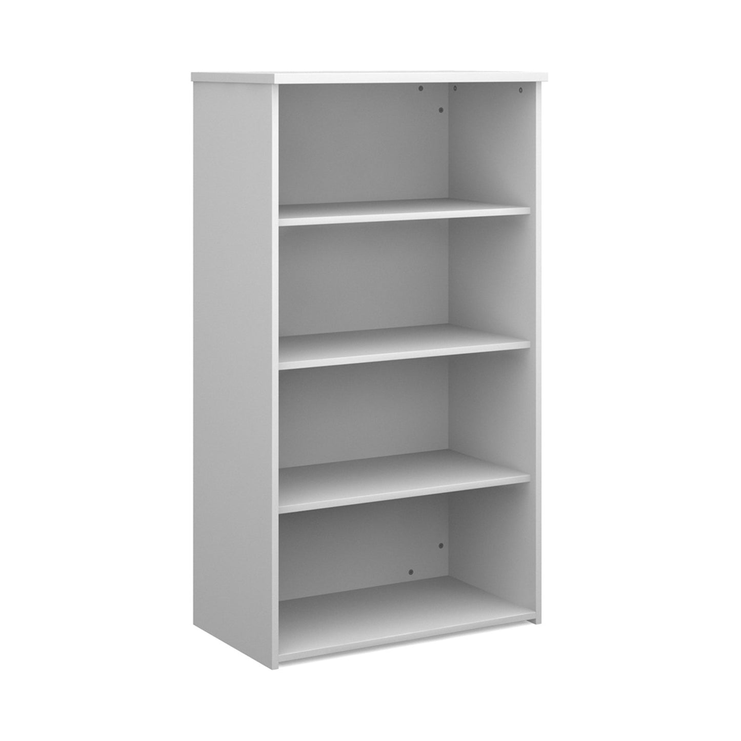 Universal bookcase with shelves