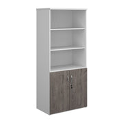 Duo combination unit with open top