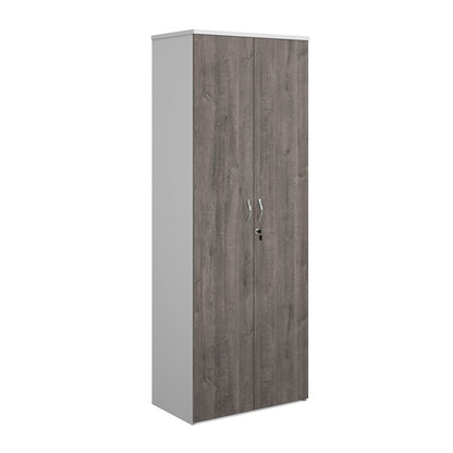 Duo double door cupboard - R2140DD-WHGO