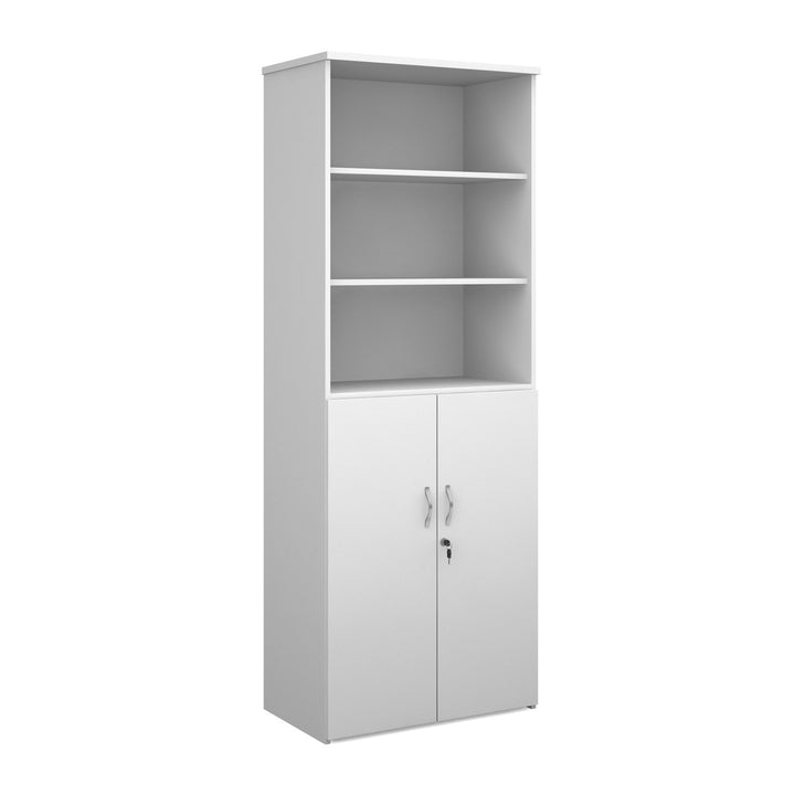 Universal Combination Unit With Open Top 2140mm High - White