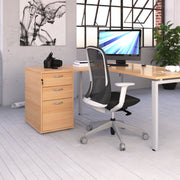 Desk extension pedestal