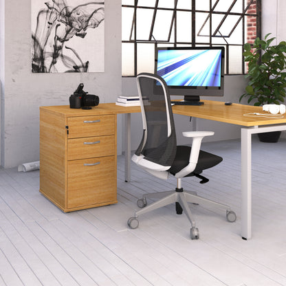 Desk extension pedestal
