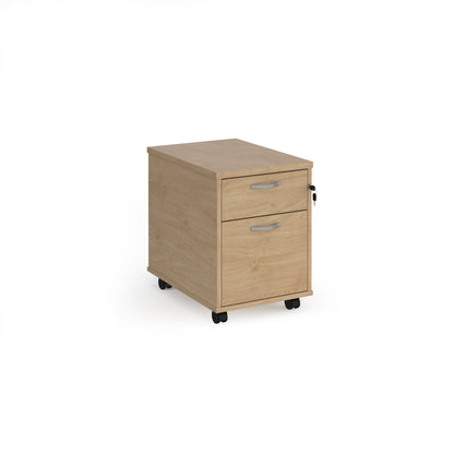 Mobile pedestal with silver handles - R2MKO