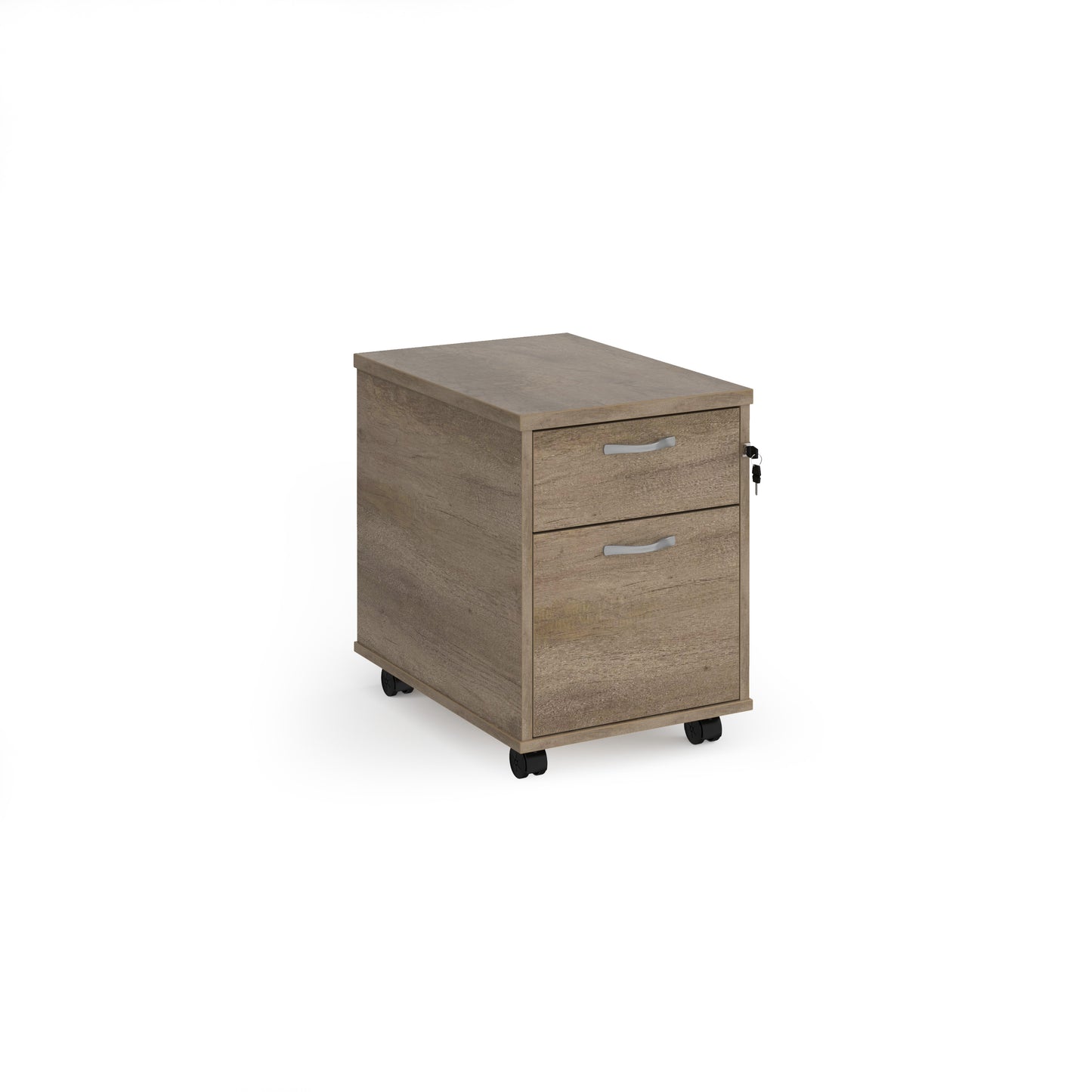 Mobile pedestal with silver handles - R2MNO