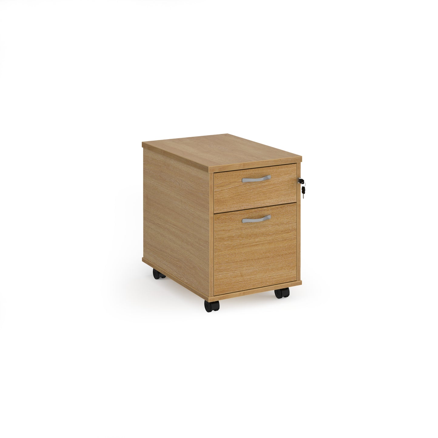 Mobile pedestal with silver handles - R2MO
