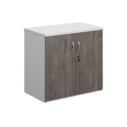 Duo double door cupboard - R740DD-WHGO