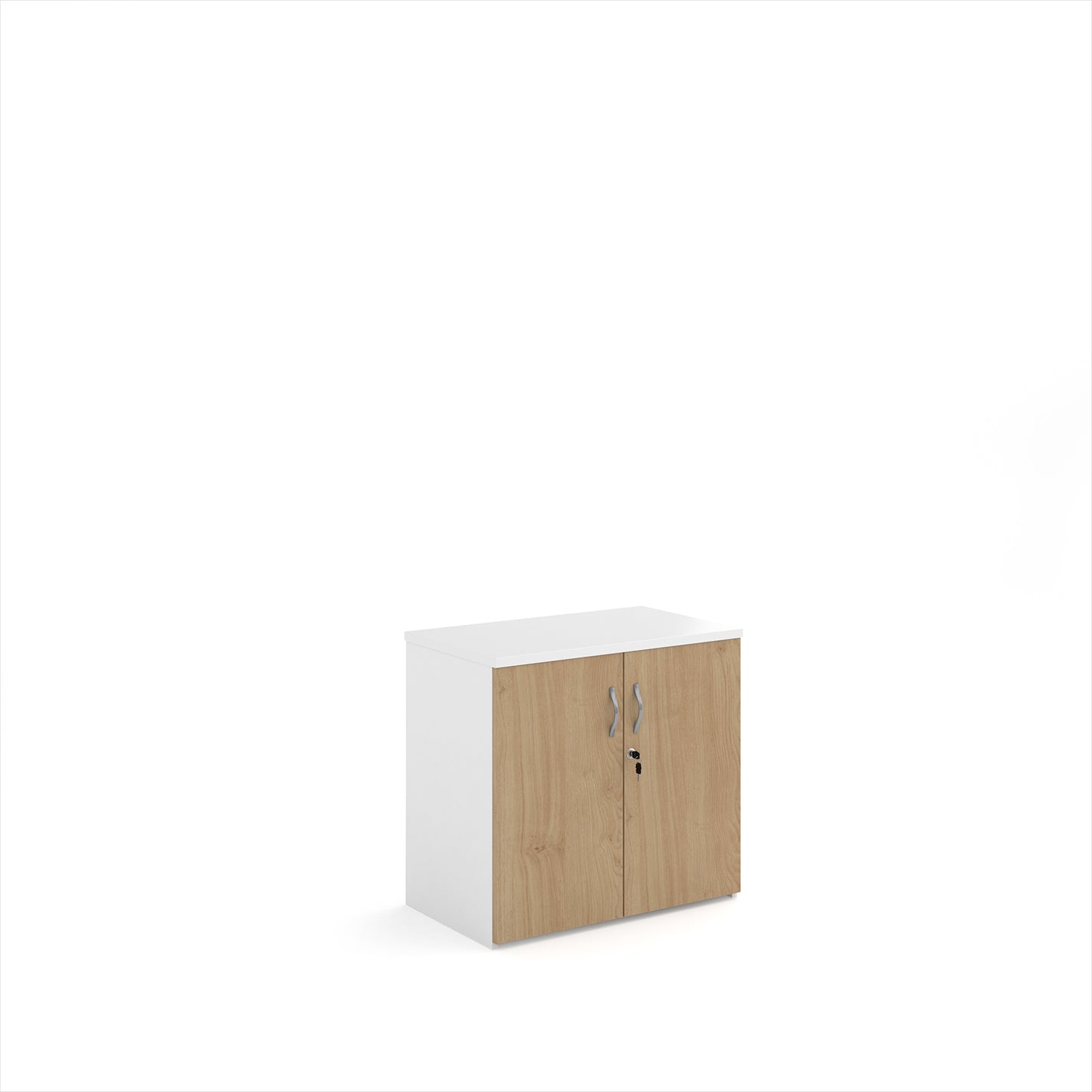 Duo double door cupboard - R740DD-WHKO