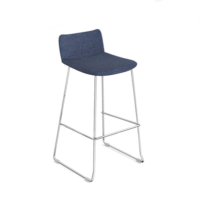 Remy high stool with chrome frame - REM-HS-CS