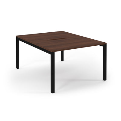 Connex 2 back to back desks 1600mm deep - SCO1216-K-W