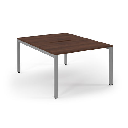 Connex 2 back to back desks 1600mm deep - SCO1216-S-W
