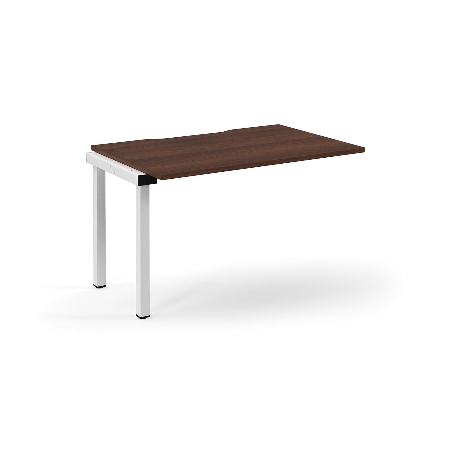Connex 2 Single Add on Desk - SCO128-AB-WH-W