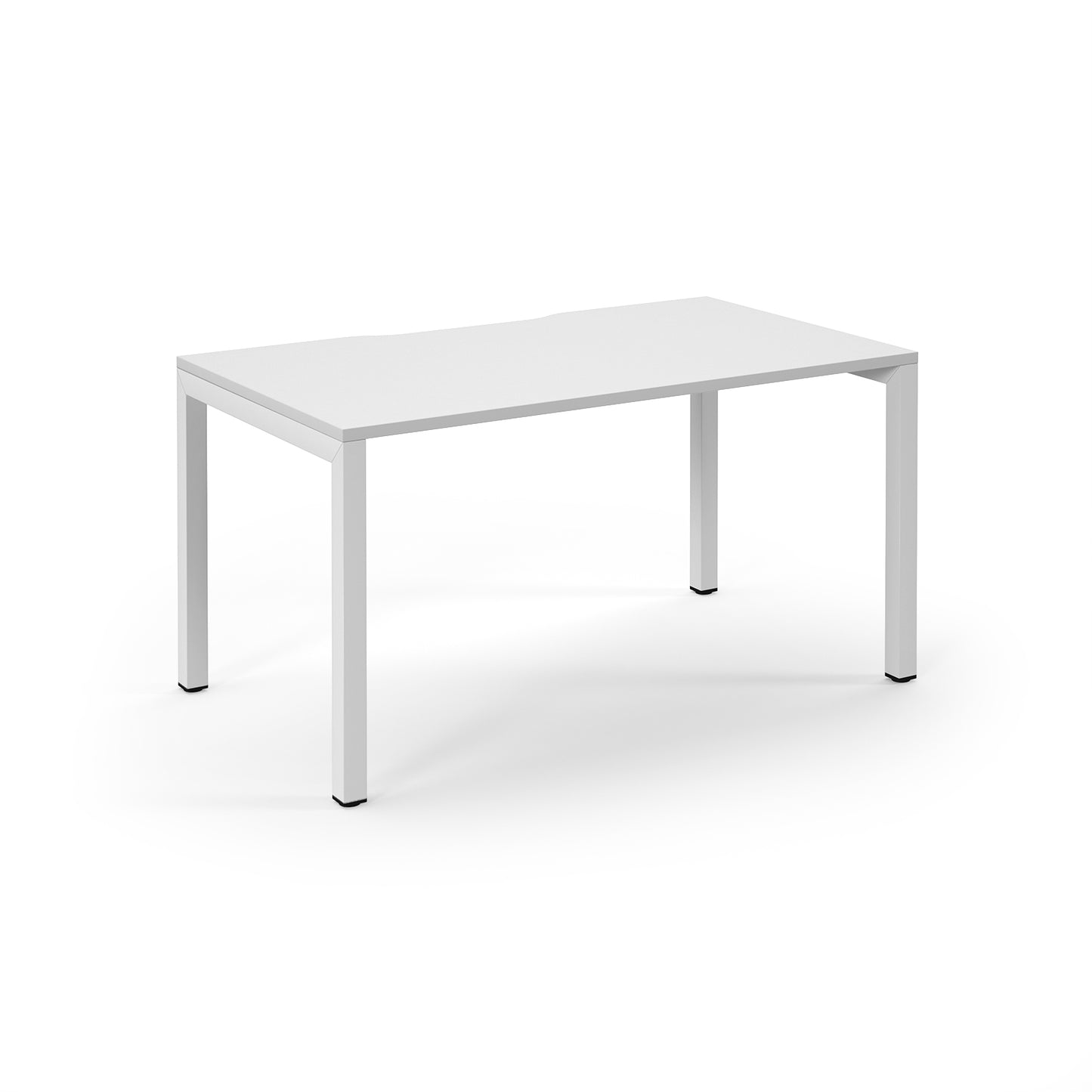 Connex 2 Single Desk - SCO148-WH-WH