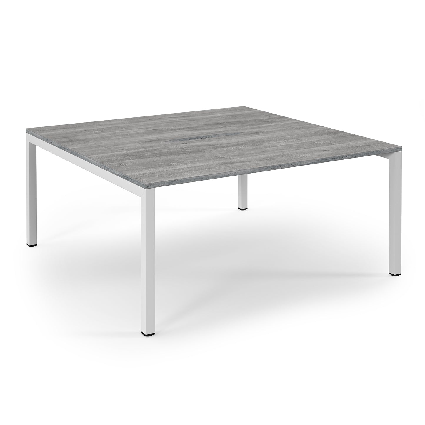Connex 2 back to back desks 1600mm deep - SCO1616-WH-GO