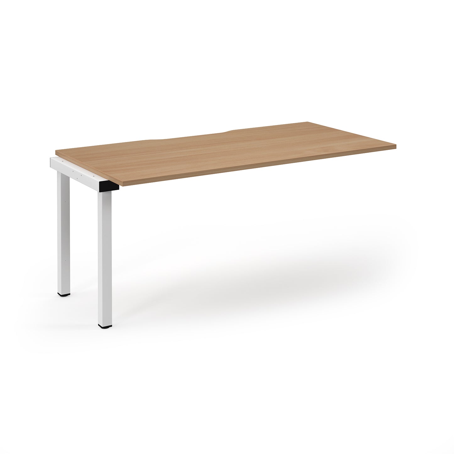 Connex 2 Single Add on Desk - SCO168-AB-WH-B