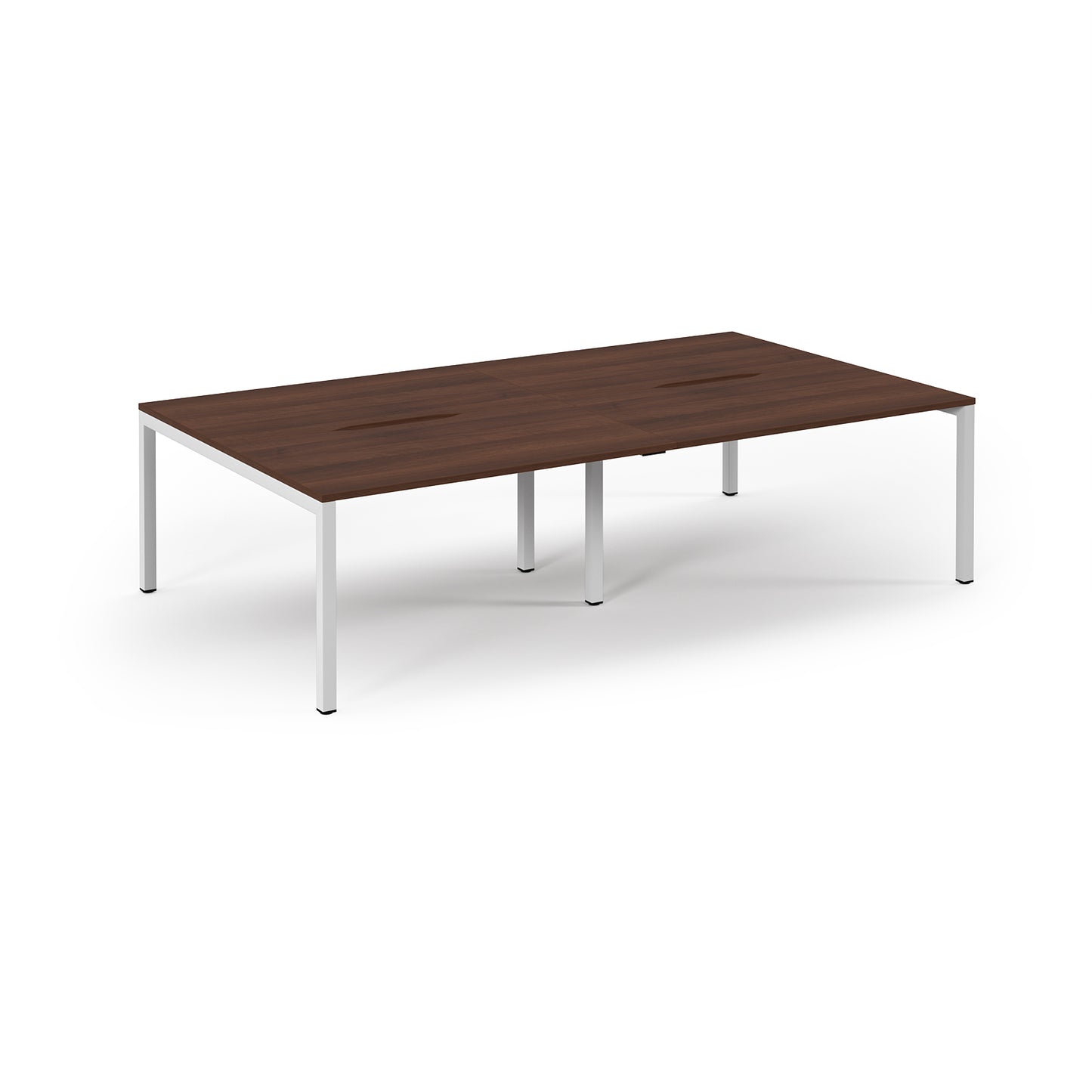 Connex 2 Double Back to Back Desks - SCO2816-WH-W