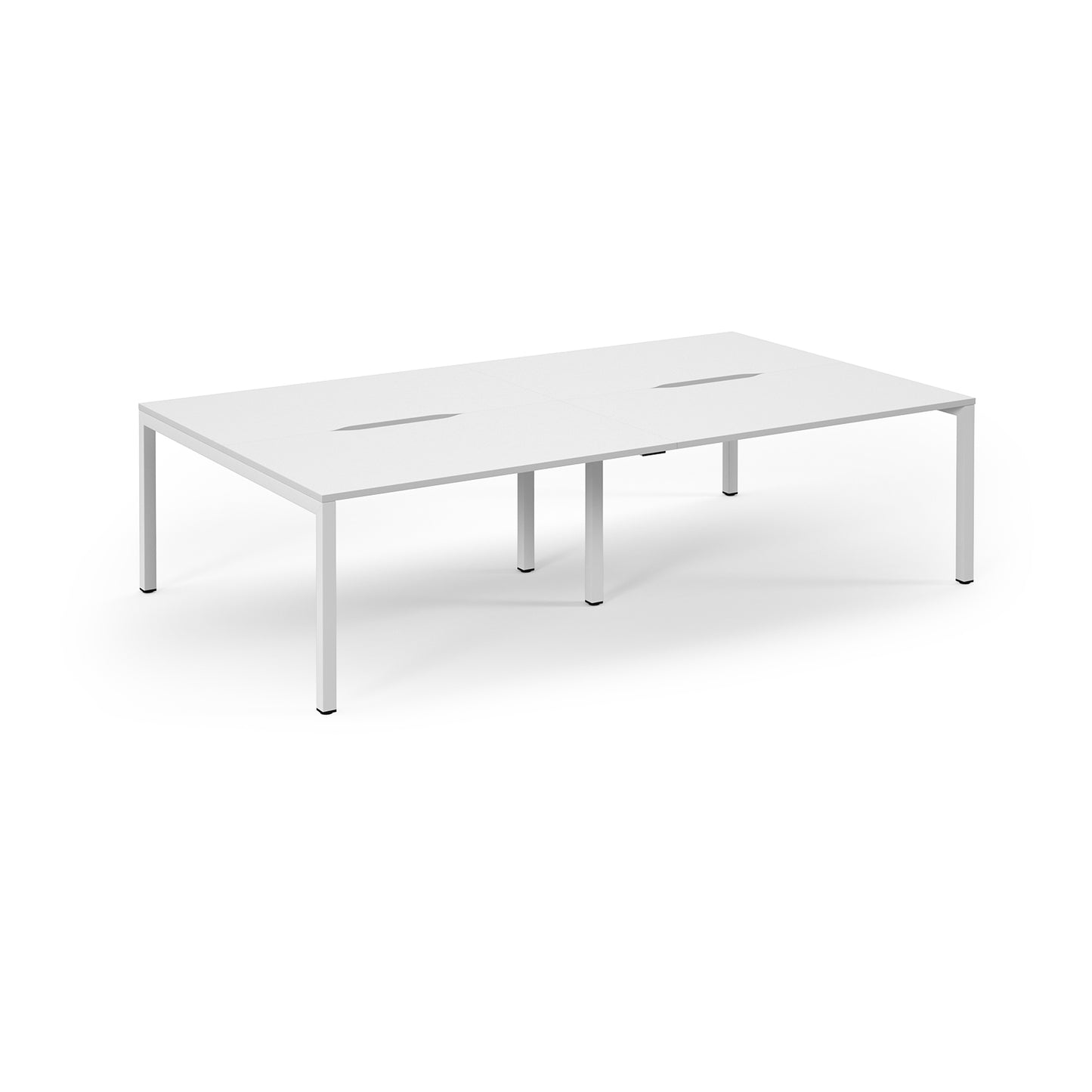 Connex 2 Double Back to Back Desks - SCO2816-WH-WH