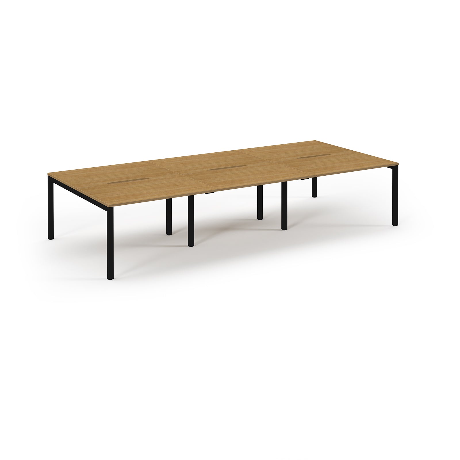 Connex 2 Triple Back to Back Desks - SCO3616-K-O