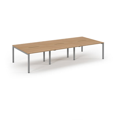 Connex 2 Triple Back to Back Desks - SCO3616-S-B