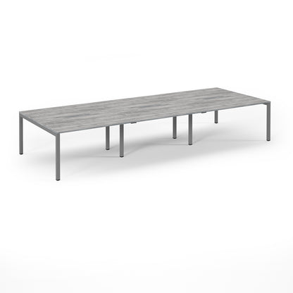 Connex 2 Triple Back to Back Desks - SCO4216-S-GO