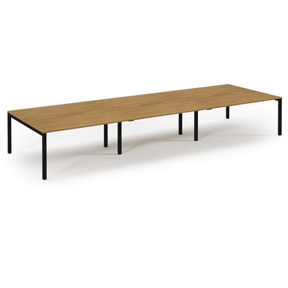 Connex 2 Triple Back to Back Desks - SCO4816-K-O