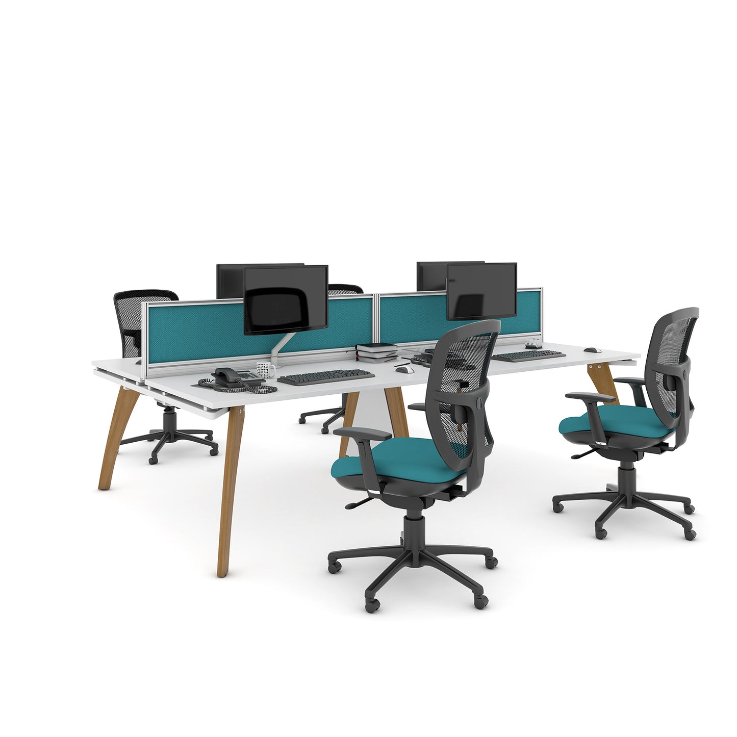 Senza high mesh back operator chair (Made to Order)