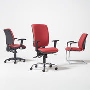 Senza High fabric back operator chair -MTO