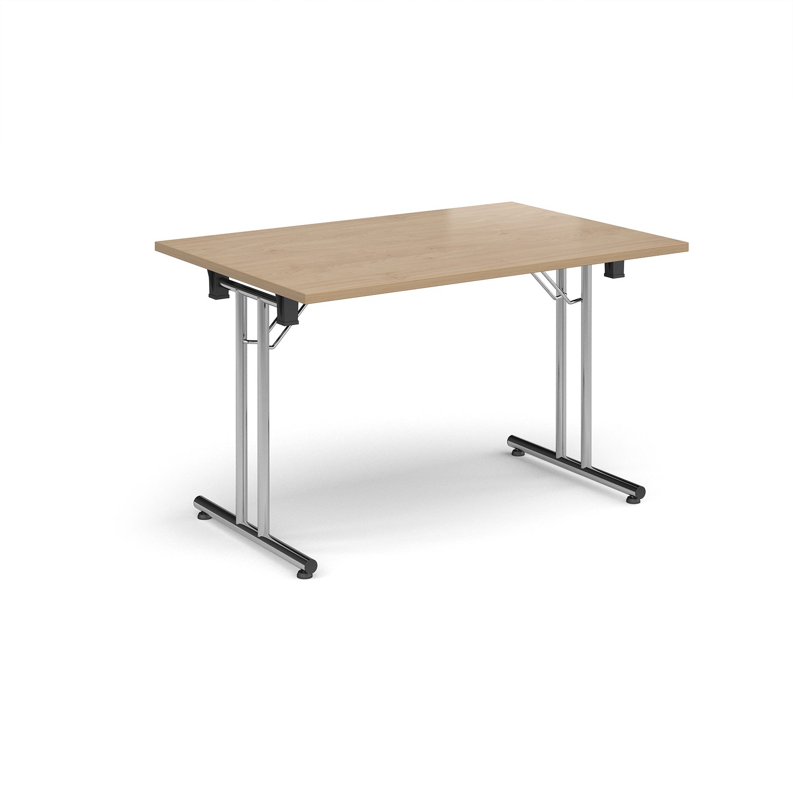 Rectangular folding leg table with straight feet - SFL1200-C-KO