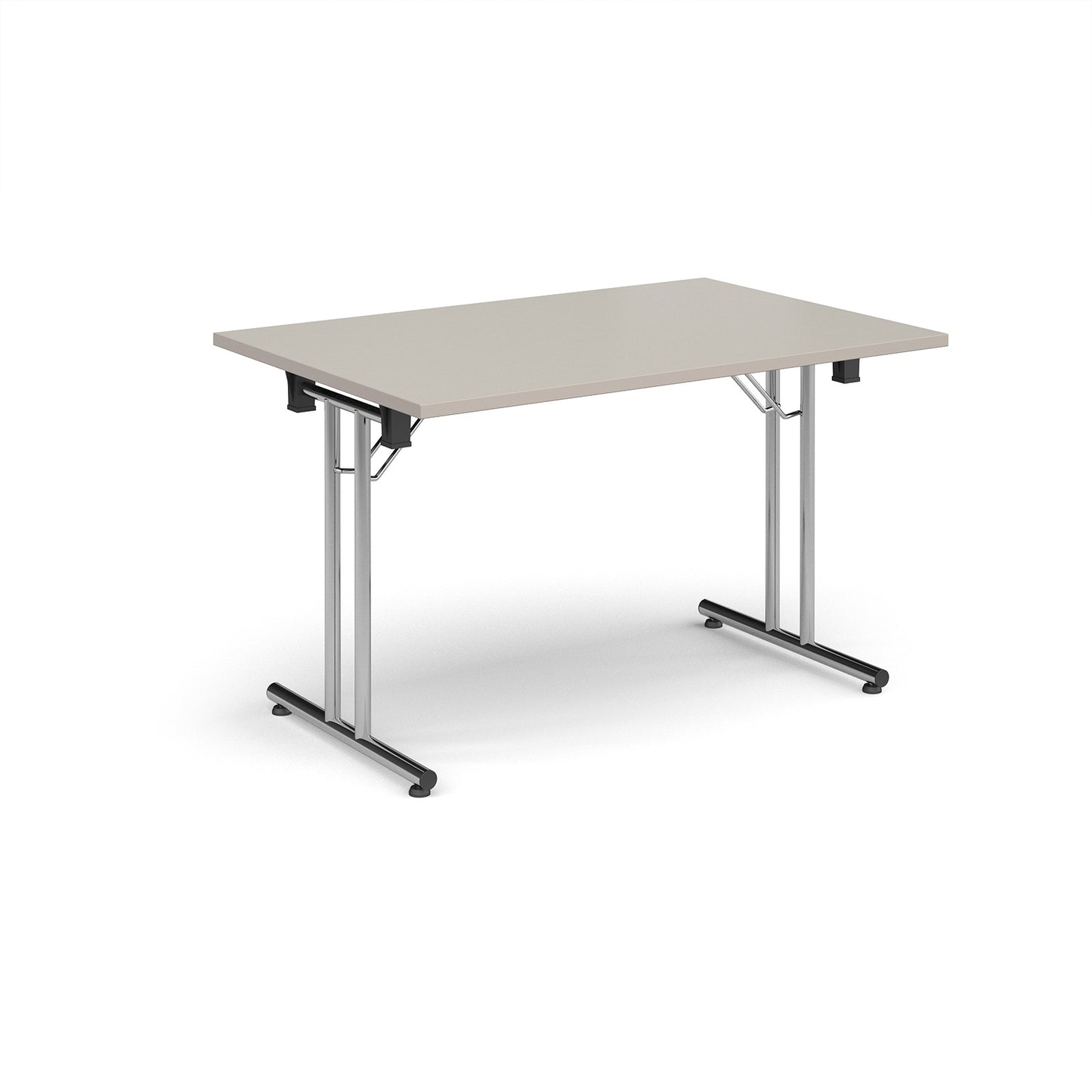 Rectangular folding leg table with straight feet - SFL1200-C-LG