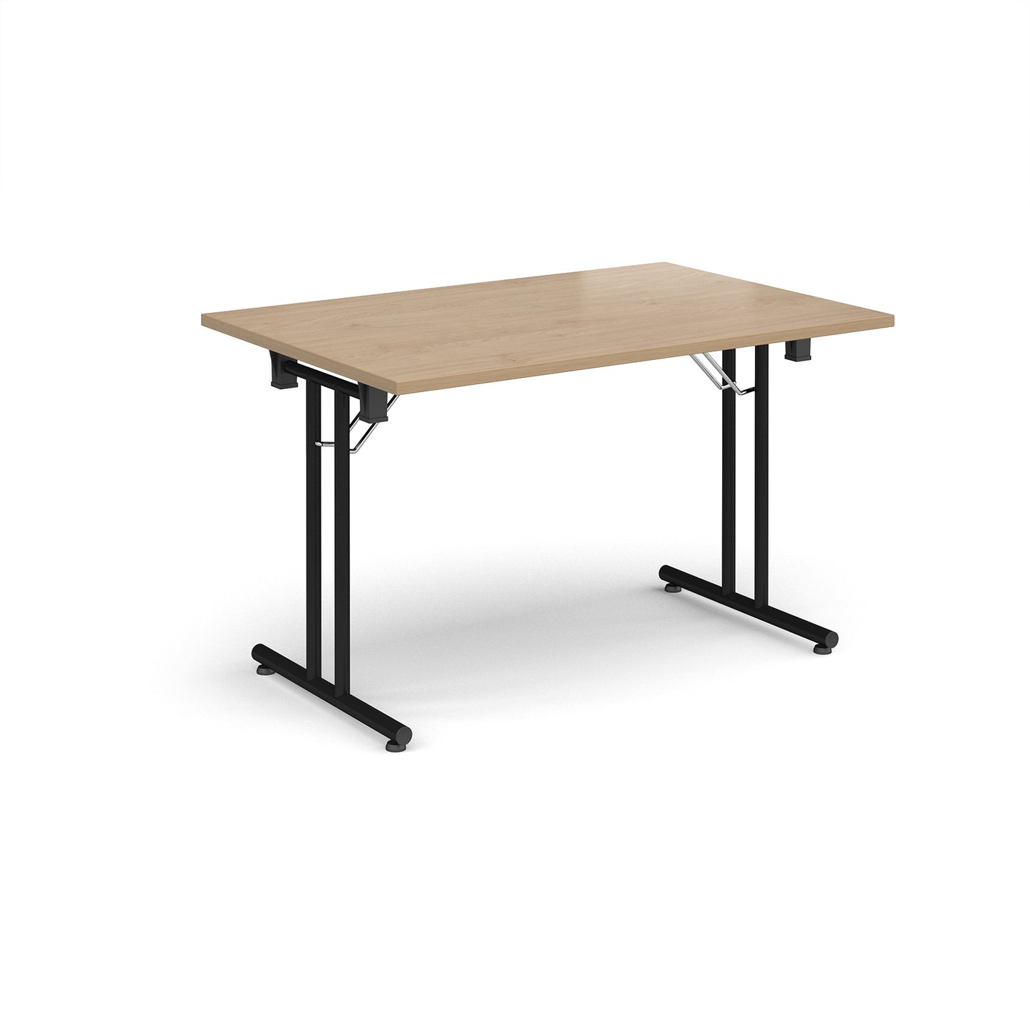 Rectangular folding leg table with straight feet - SFL1200-K-KO