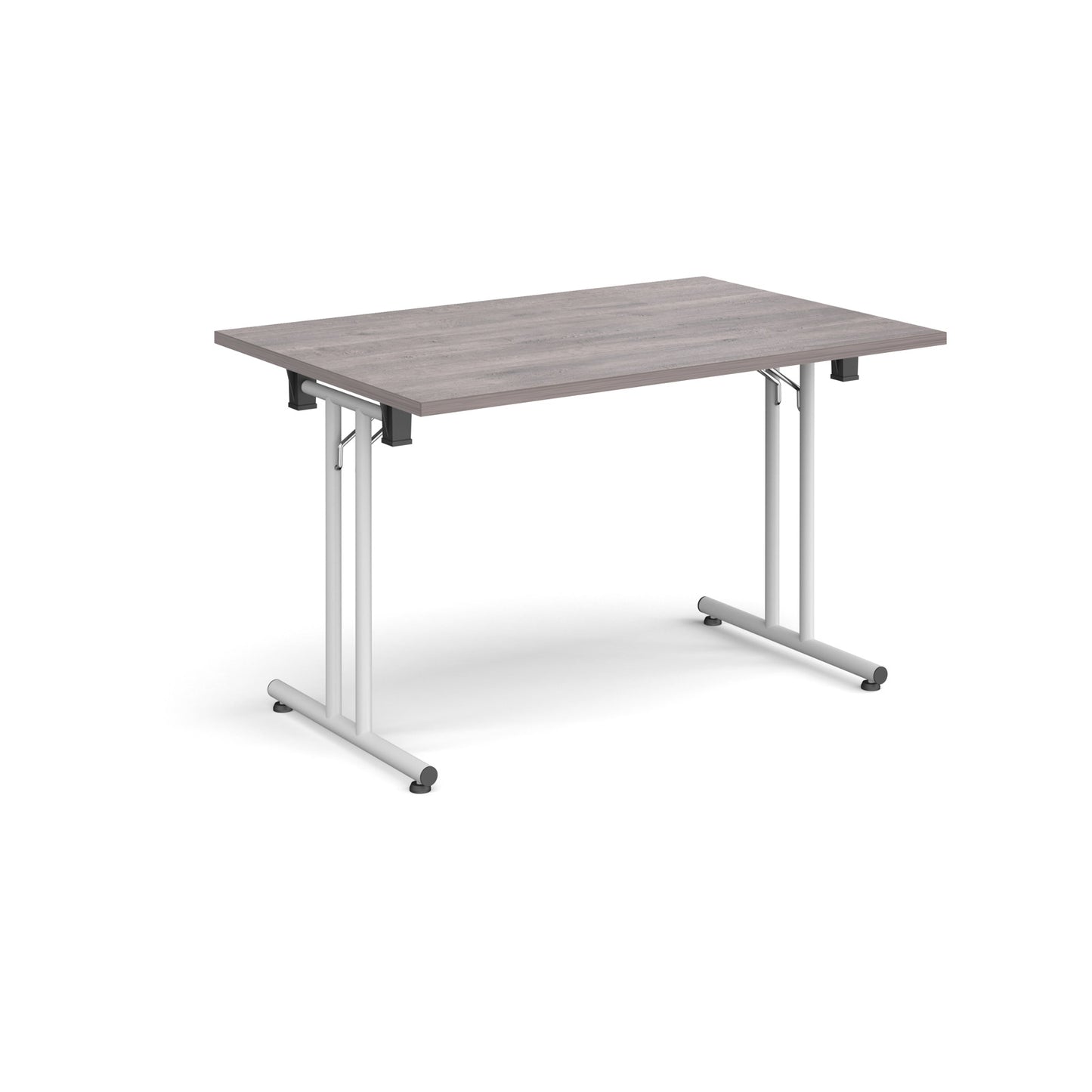 Rectangular folding leg table with straight feet - SFL1200-WH-GO