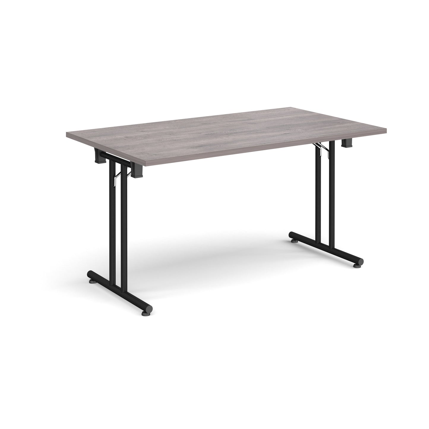 Rectangular folding leg table with straight feet - SFL1400-K-GO