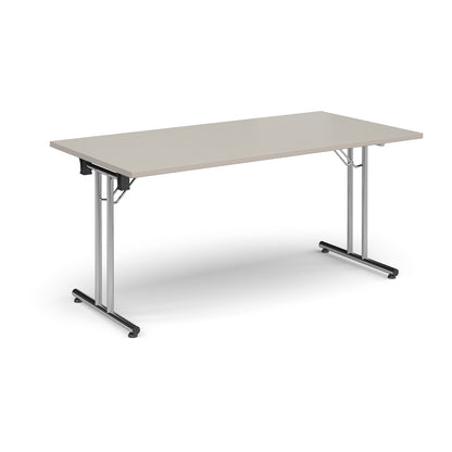 Rectangular folding leg table with straight feet - SFL1600-C-LG