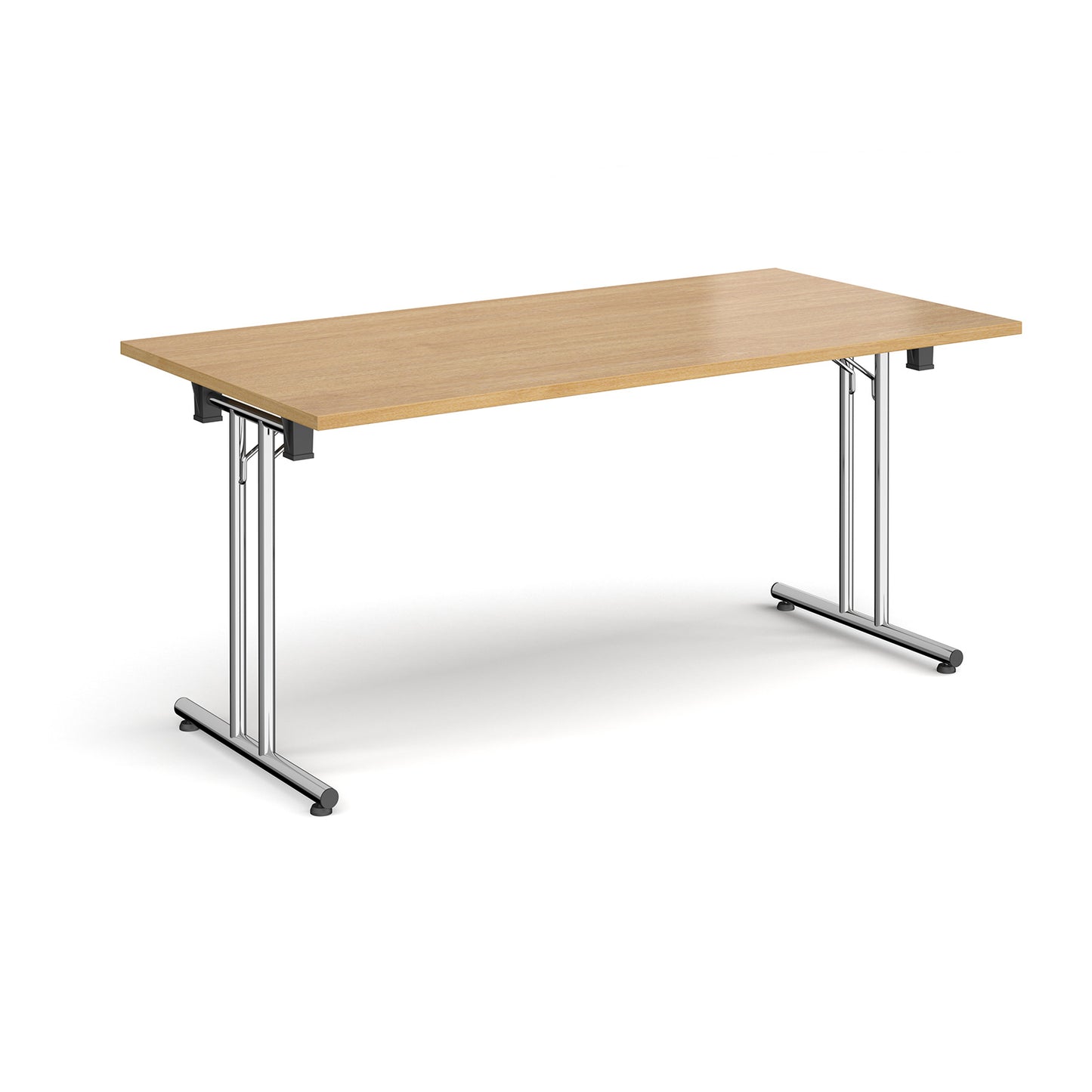 Rectangular folding leg table with straight feet - SFL1600-C-O