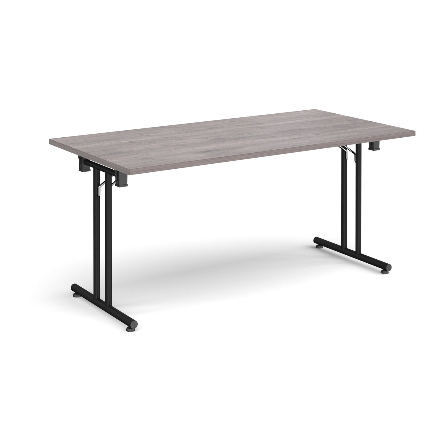 Rectangular folding leg table with straight feet - SFL1600-K-GO