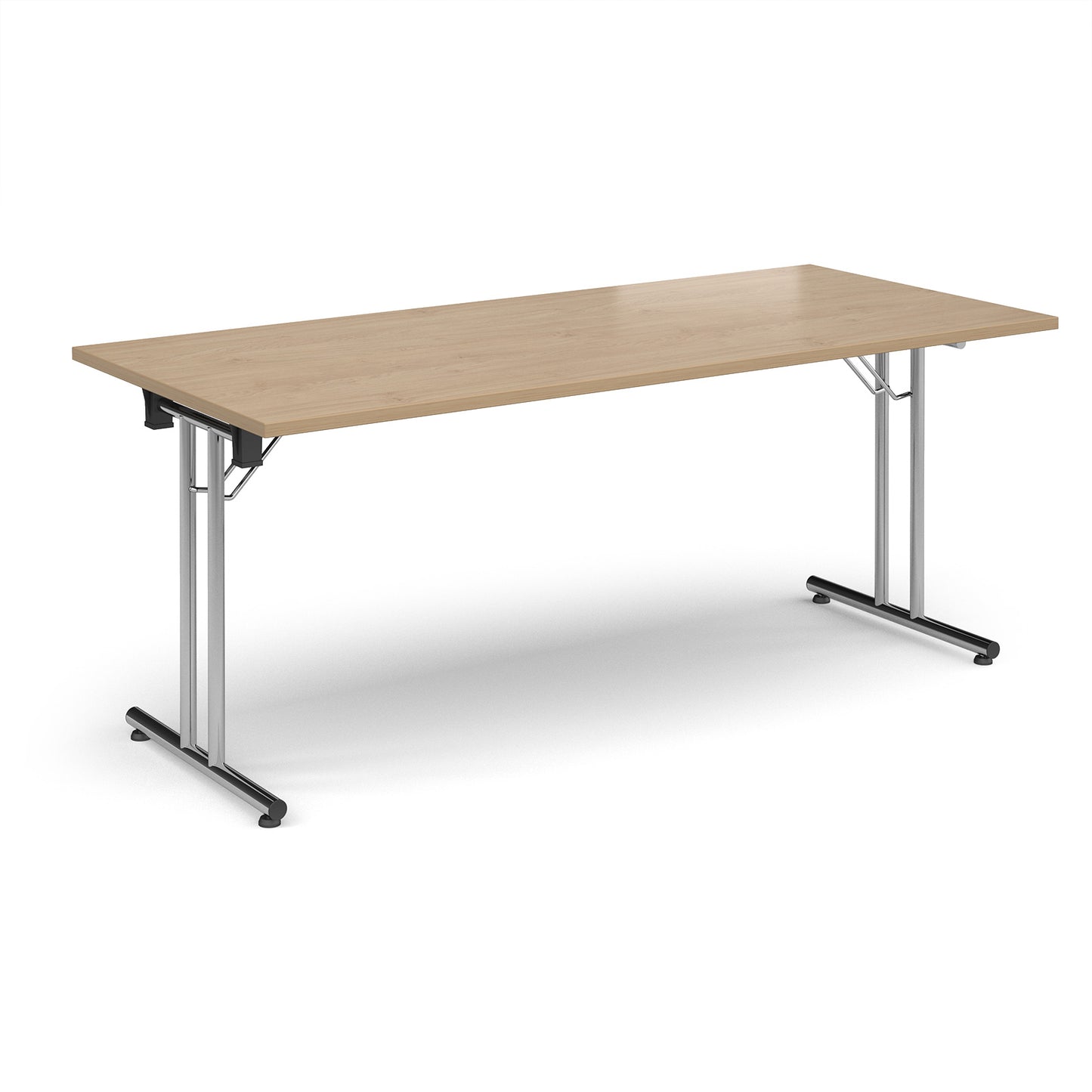Rectangular folding leg table with straight feet - SFL1800-C-KO